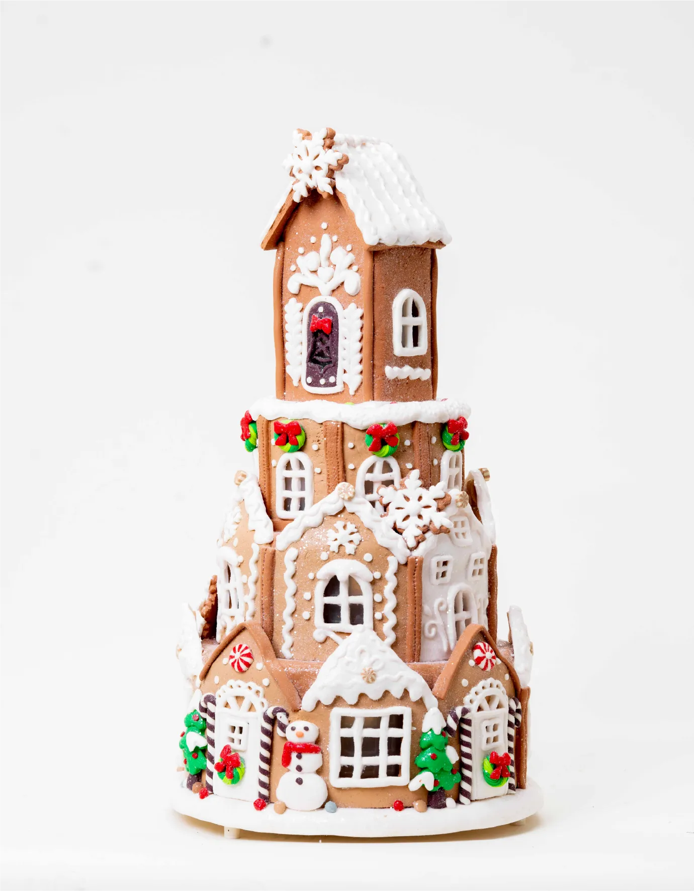 CASA DE GALLETA DE JENGIBRE CON LUCES Y MUSICA