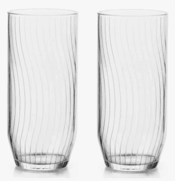 Juego de Vasos de Cristal Brisa 4 Piezas Crisa