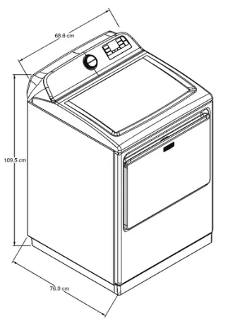 Secadora de Gas Maytag 28 kg