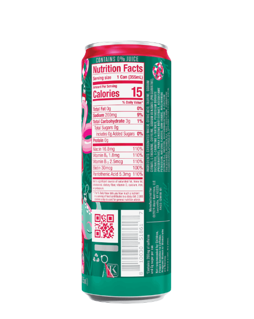 Bebida Energética Alani Nu Winter Wonderland 0 Azúcar – 24 Latas de 355 ml