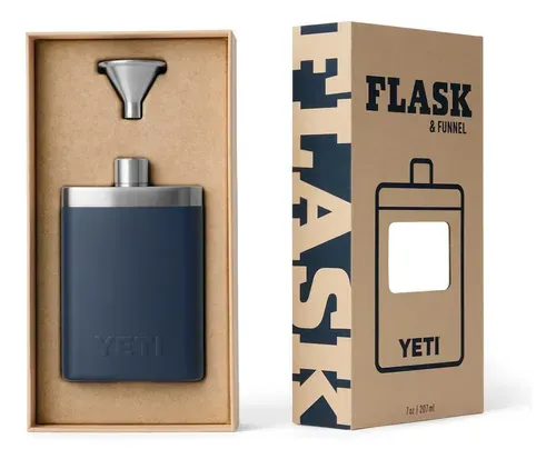 Ánfora de Acero Inoxidable YETI 207 ml con Embudo