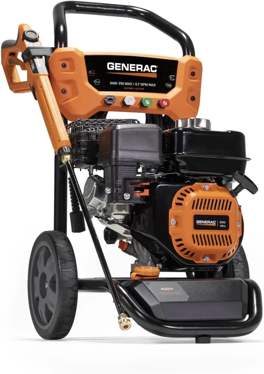 HIDROLAVADORA DE GASOLINA 3400 PSI GENERAC