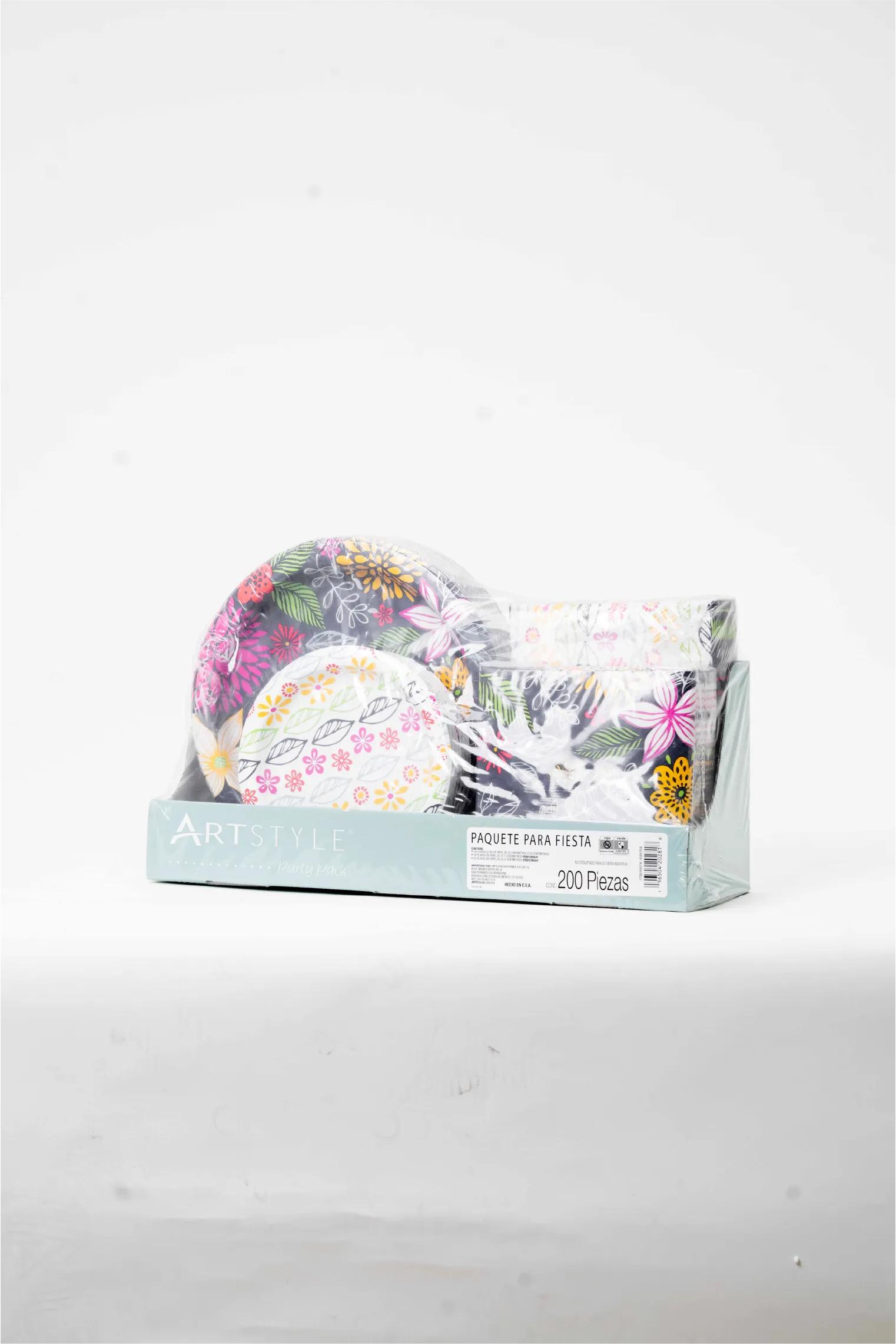 PAQUETE PARA FIESTA 200 PIEZAS ARTSTYLE