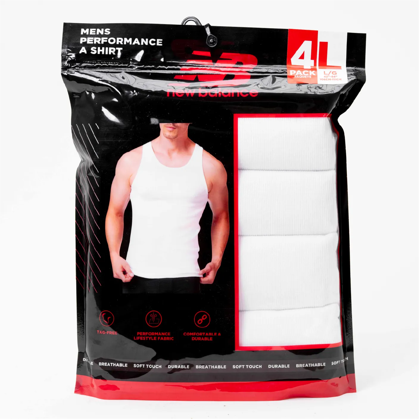 PLAYERA NEW BALANCE PERFORMANCE 4 PZS