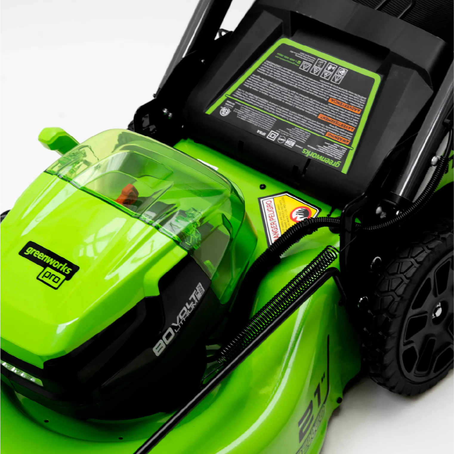 PODADORA DE CÉSPED ELÉCTRICA GREENWORKS