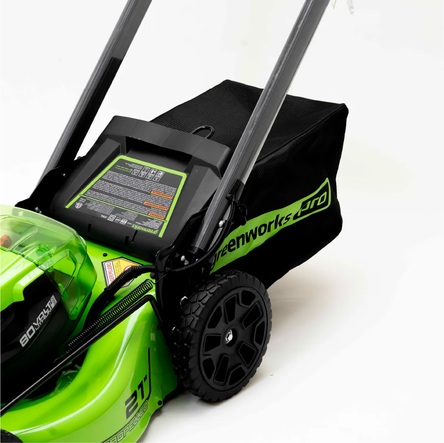 PODADORA DE CÉSPED ELÉCTRICA GREENWORKS