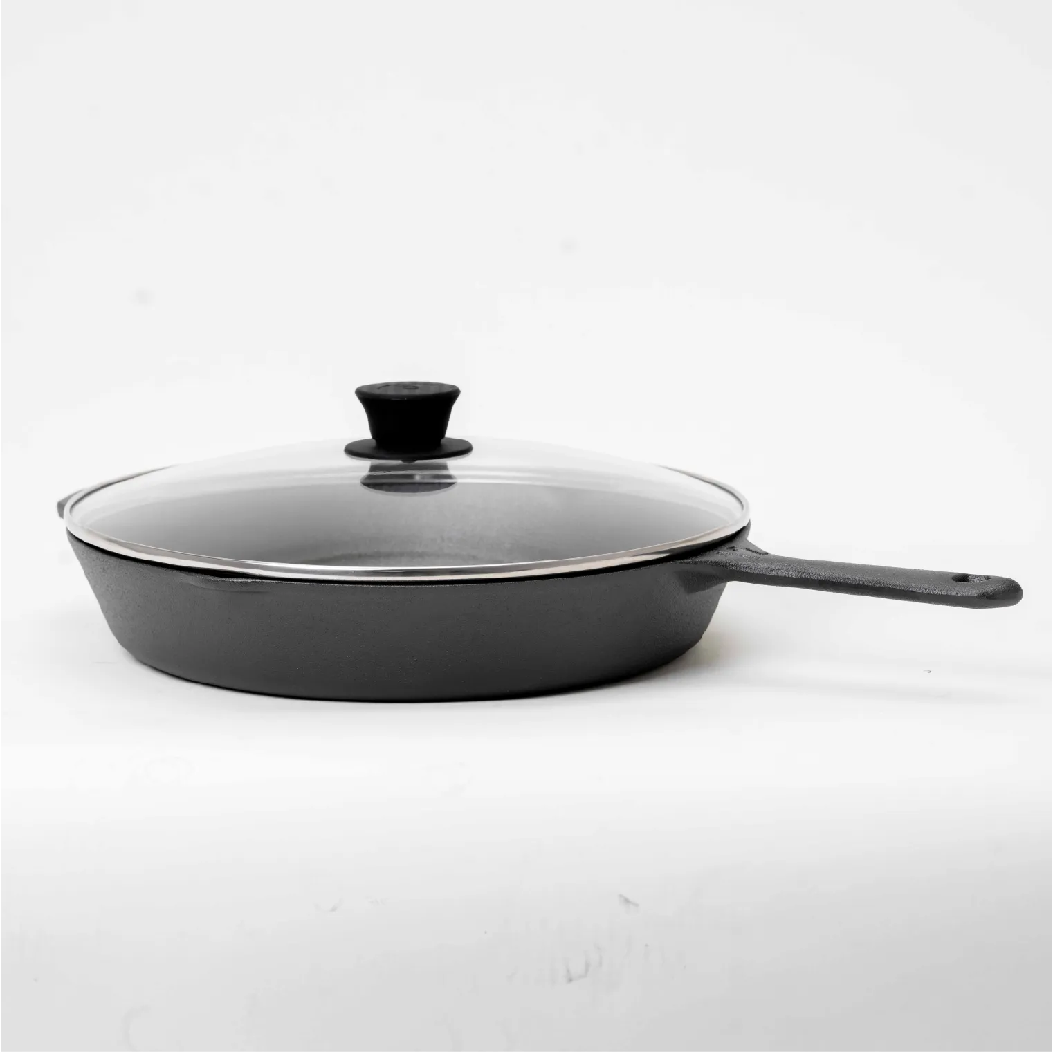 SARTEN DE HIERRO DE 30CM CON TAPA STCG