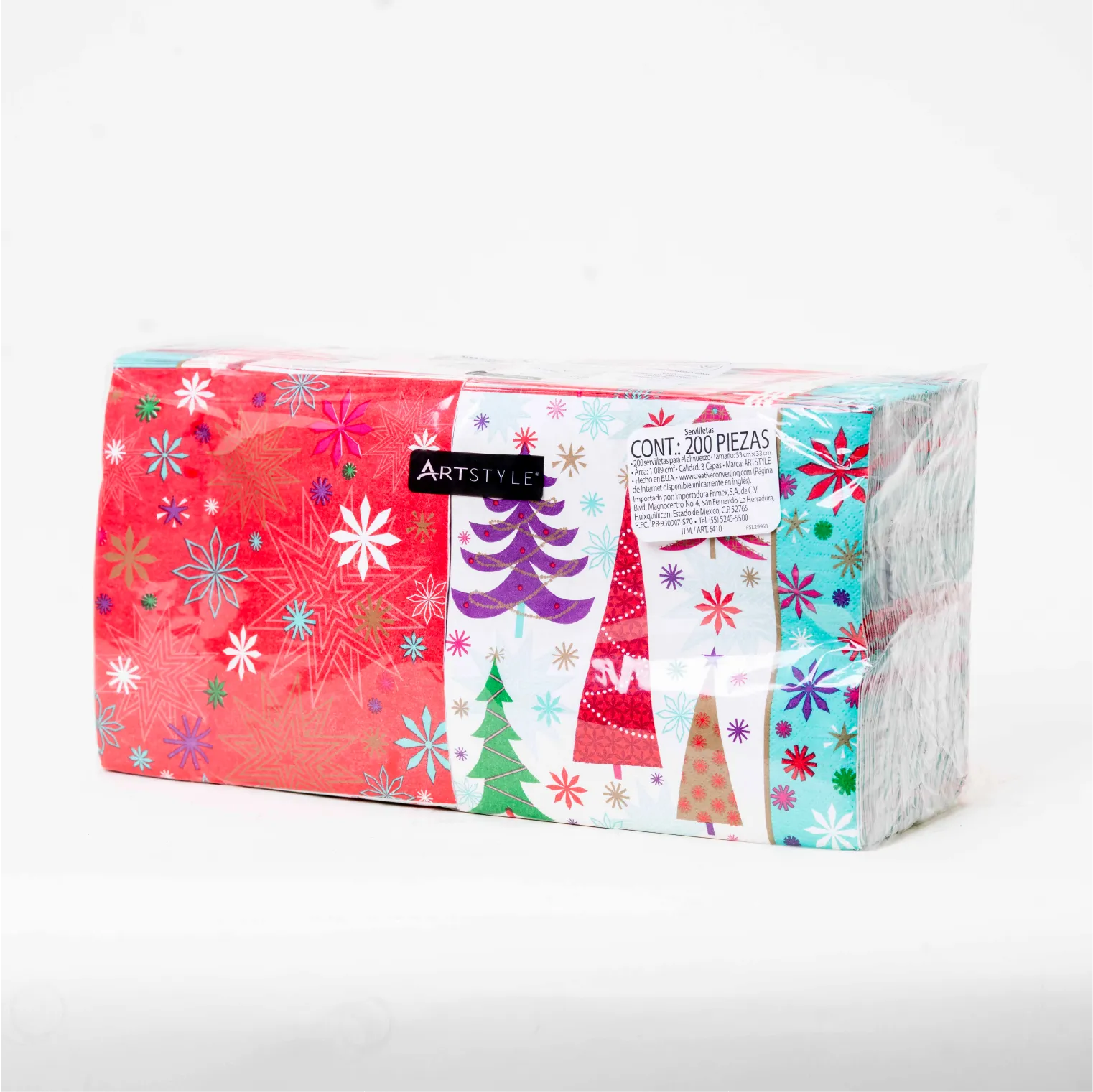 SERVILLETAS P/FIESTA 150 PIEZAS ARTSTYLE