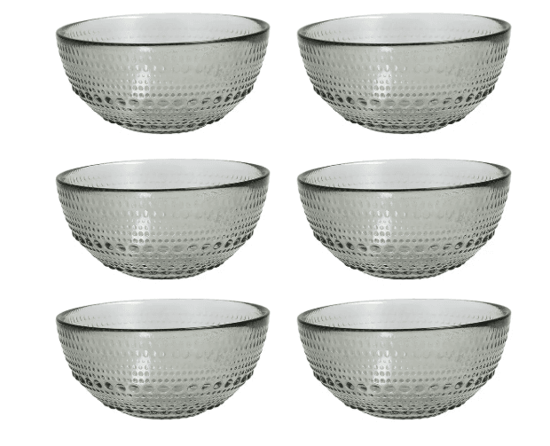 Juego de 6 bowls de cristal Fortessa